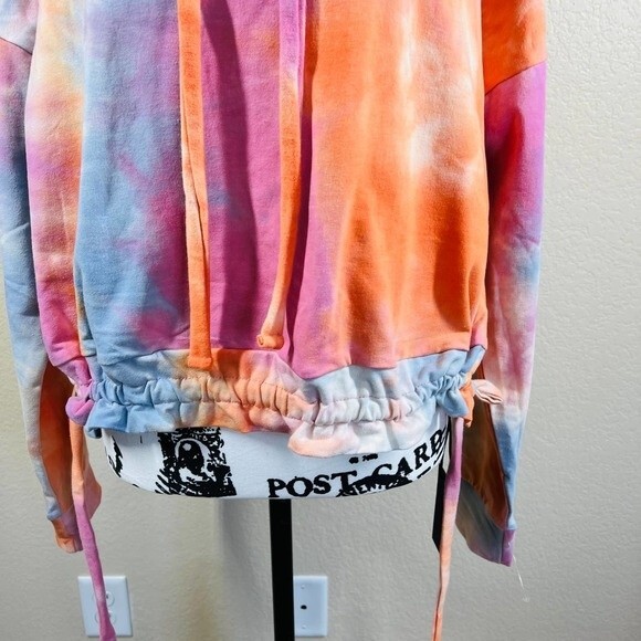 Blank NYC Pink sweater women sweet spot sweater long sleeve hoodie size M boho - Picture 5 of 12